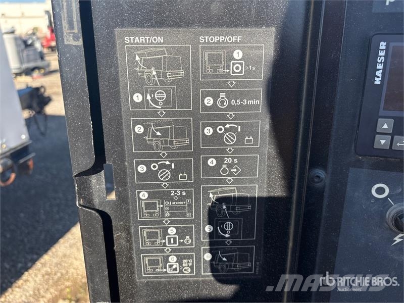 Kaeser M114 375 cfm Mobile Air Compressor Kompresori
