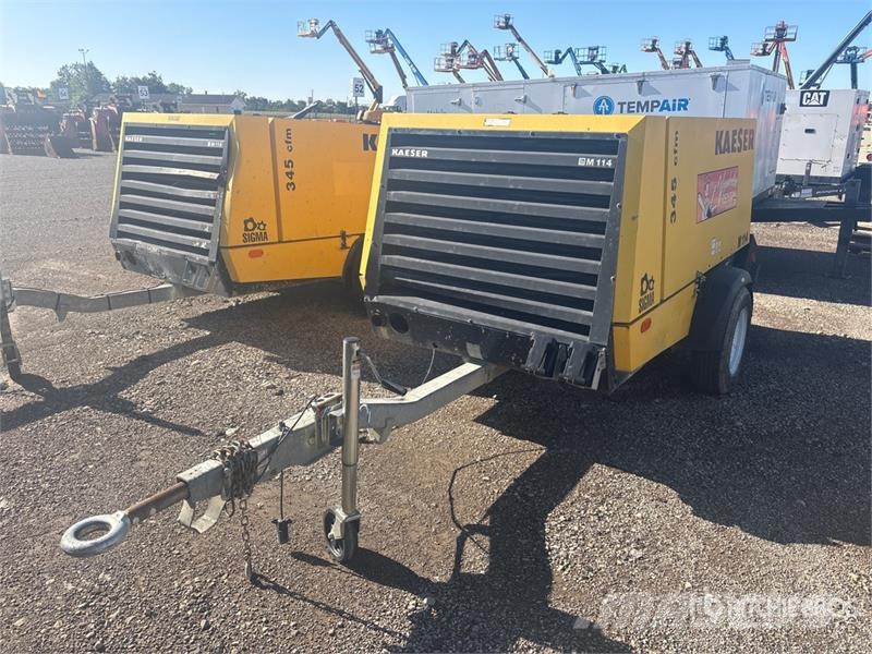 Kaeser M114 375 cfm Mobile Air Compressor Kompresori