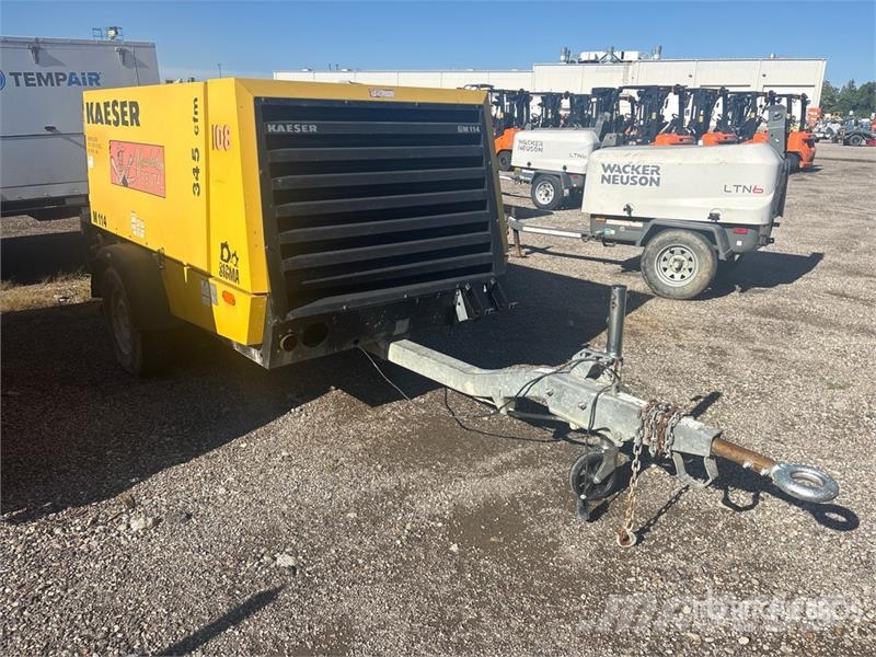 Kaeser M114 375 cfm Mobile Air Compressor Kompresori