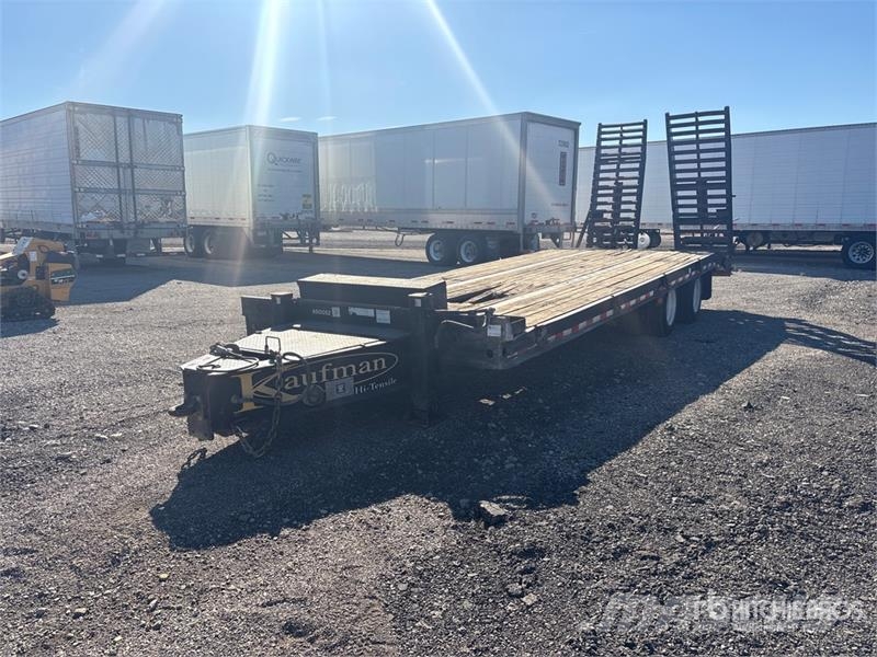 Kaufman 25 ft T/A Equipment Trailer Járműszállító pótkocsik