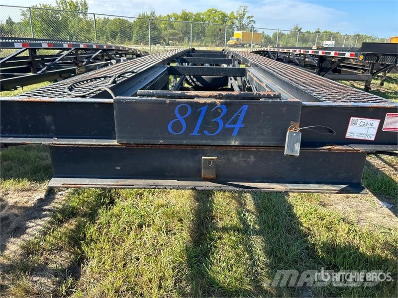 Kaufman FW-10K-56LPS T/A 3 Car Open Car Carrier Trailer Autotreileri