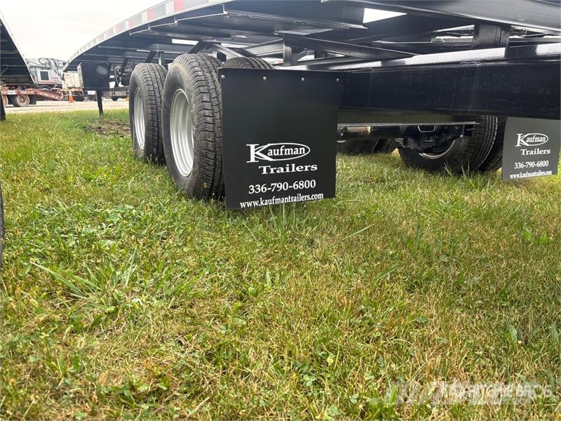 Kaufman FW-10K-56LPS T/A 3 Car Open Car Carrier Trailer (U Semirremolques para transporte de vehículos
