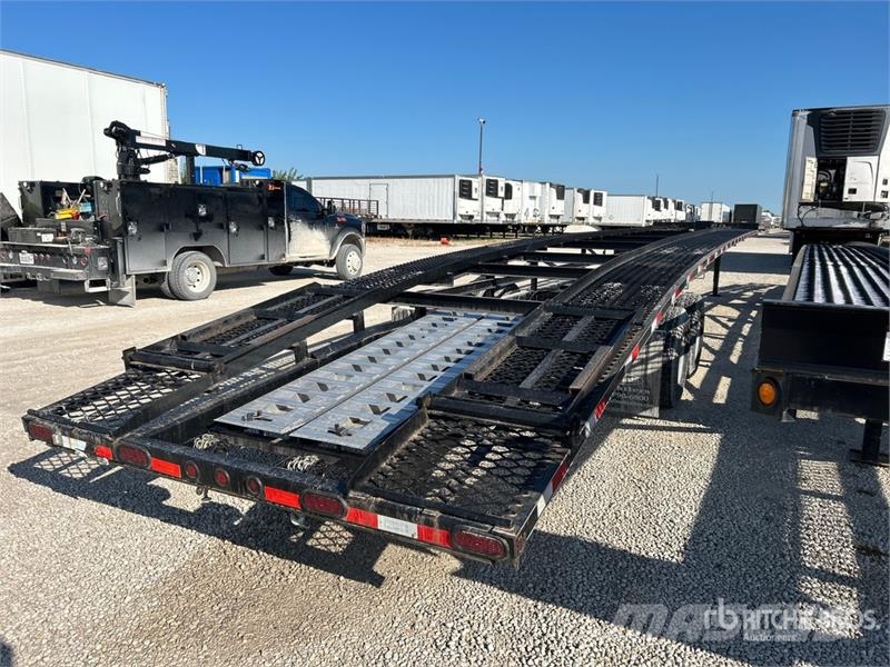 Kaufman FW-10K-56LPS T/A 3 Car Open Car Carrier Trailer (U 車両運搬用トレーラー