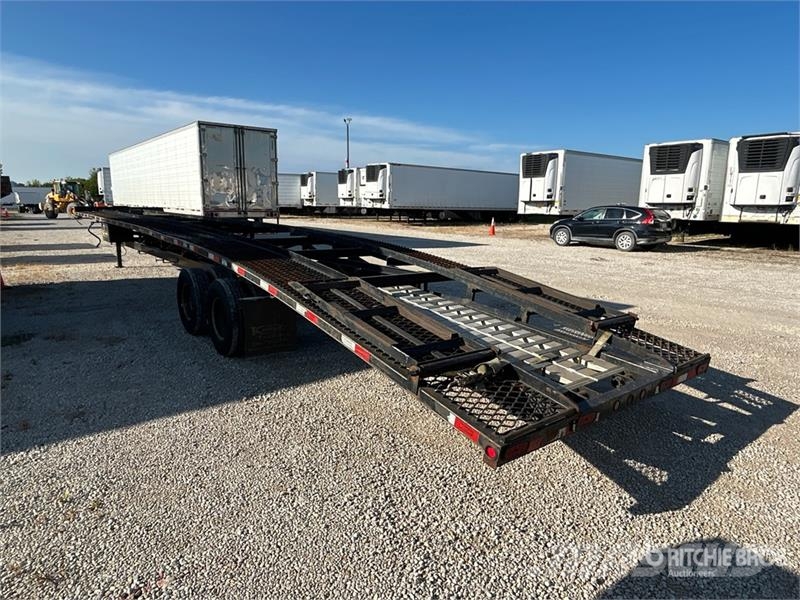 Kaufman FW-10K-56LPS T/A 3 Car Open Car Carrier Trailer 車両運搬用トレーラー