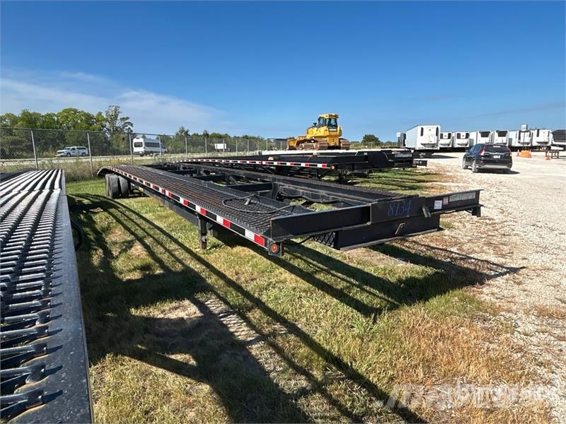 Kaufman FW-10K-56LPS T/A 3 Car Open Car Carrier Trailer Autotreileri