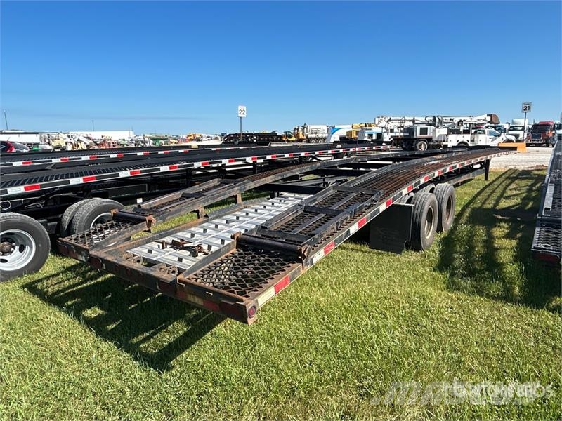 Kaufman FW-10K-56LPS T/A 3 Car Open Car Carrier Trailer Autotreileri