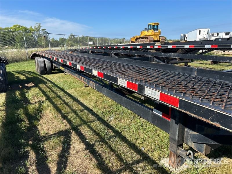 Kaufman FW-10K-56LPS T/A 3 Car Open Car Carrier Trailer Autotreileri