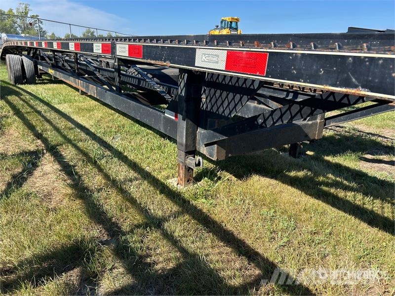 Kaufman FW-10K-56LPS T/A 3 Car Open Car Carrier Trailer Autotreileri