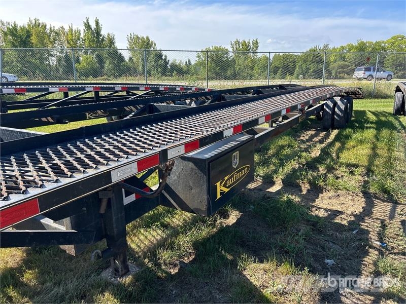 Kaufman FW-10K-56LPS T/A Open Car Carrier Trailer Autotransport-Auflieger