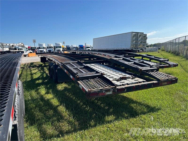 Kaufman FW-10K-56LPS T/A 3 Car Open Car Carrier Trailer Autotreileri