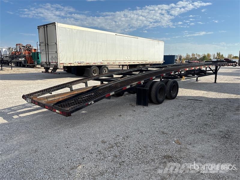 Kaufman FW50LP T/A Open Car Carrier Trailer Semirimorchi per il trasporto di veicoli