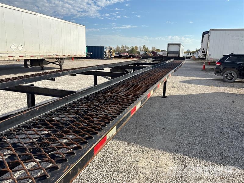Kaufman FW50LP T/A Open Car Carrier Trailer Semirimorchi per il trasporto di veicoli