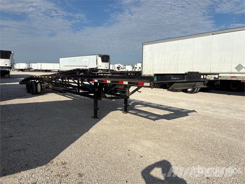 Kaufman FW50LP T/A Open Car Carrier Trailer Semirimorchi per il trasporto di veicoli