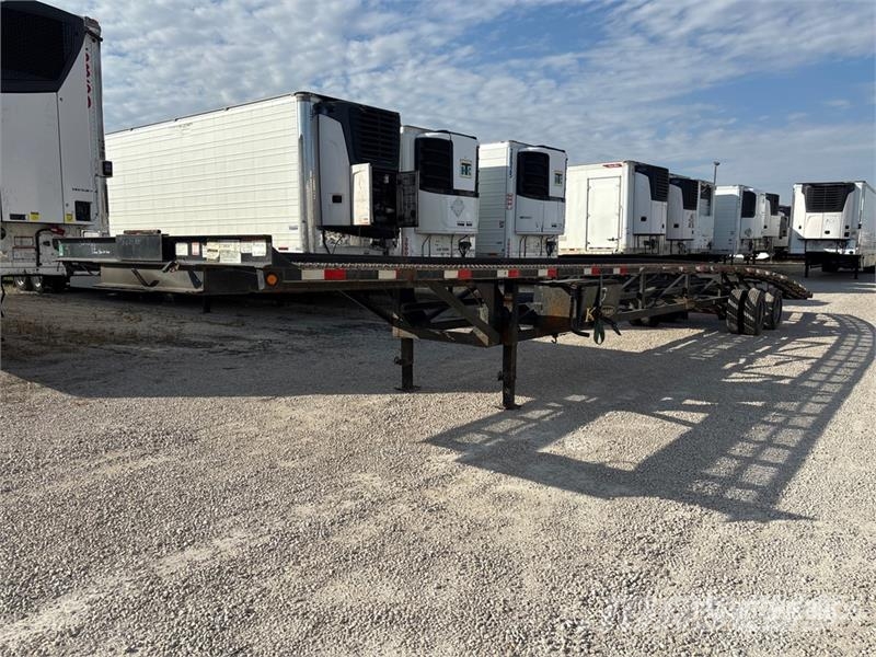 Kaufman FW50LP T/A Open Car Carrier Trailer Semirimorchi per il trasporto di veicoli
