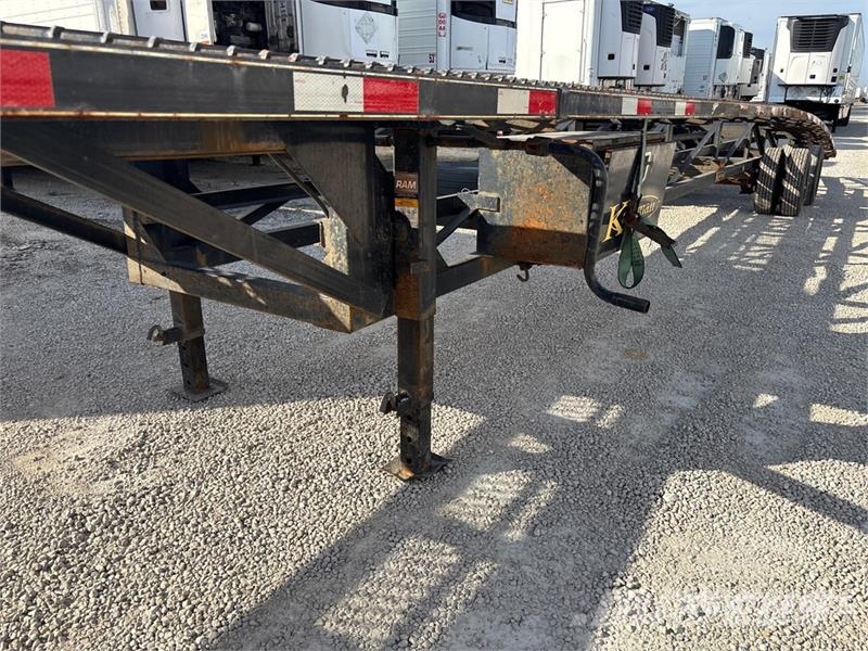 Kaufman FW50LP T/A Open Car Carrier Trailer Semirimorchi per il trasporto di veicoli