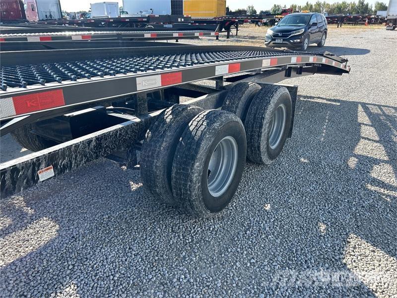 Kaufman FWK-10K-56LPS T/A Open Car Carrier Trailer Polprikolice za prevoz vozil
