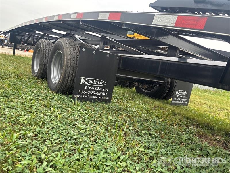 Kaufman T/A 3 Car Open Car Carrier Trailer 차량 운반용 세미 트레일러
