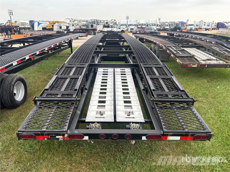 Kaufman T/A 3 Car Open Car Carrier Trailer 차량 운반용 세미 트레일러
