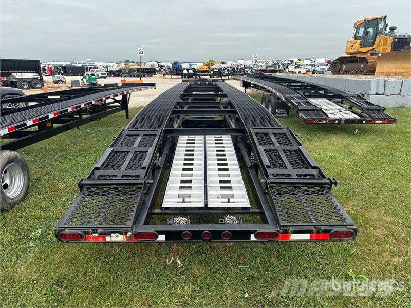 Kaufman T/A 3 Car Open Car Carrier Trailer 차량 운반용 세미 트레일러