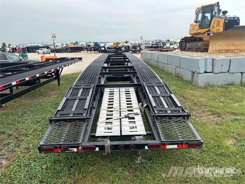 Kaufman T/A 3 Car Open Car Carrier Trailer 차량 운반용 세미 트레일러