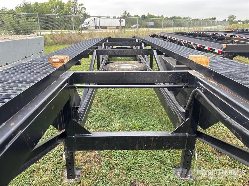 Kaufman T/A 3 Car Open Car Carrier Trailer 차량 운반용 세미 트레일러