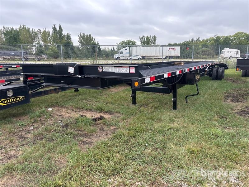 Kaufman T/A 3 Car Open Car Carrier Trailer 차량 운반용 세미 트레일러