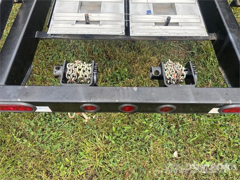 Kaufman T/A 3 Car Open Car Carrier Trailer 차량 운반용 세미 트레일러