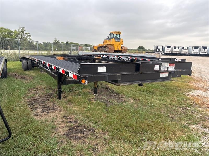 Kaufman T/A 3 Car Open Car Carrier Trailer 차량 운반용 세미 트레일러