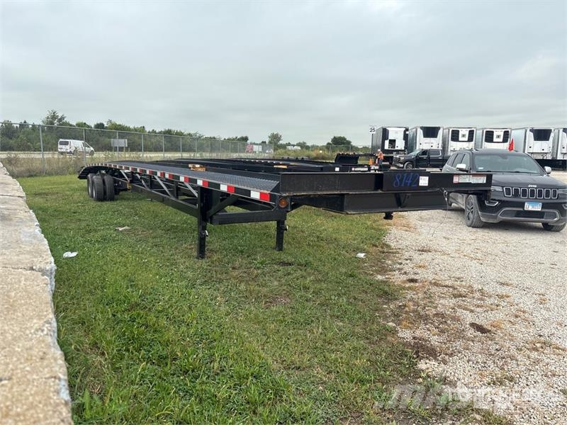 Kaufman T/A 3 Car Open Car Carrier Trailer 차량 운반용 세미 트레일러