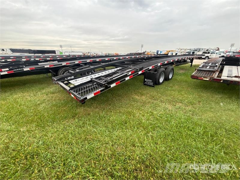 Kaufman T/A 3 Car Open Car Carrier Trailer 차량 운반용 세미 트레일러