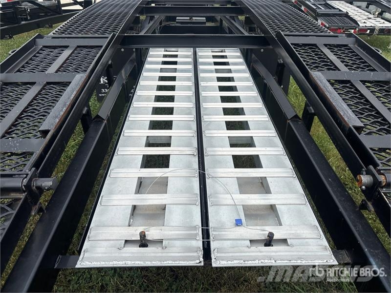 Kaufman T/A 3 Car Open Car Carrier Trailer 차량 운반용 세미 트레일러