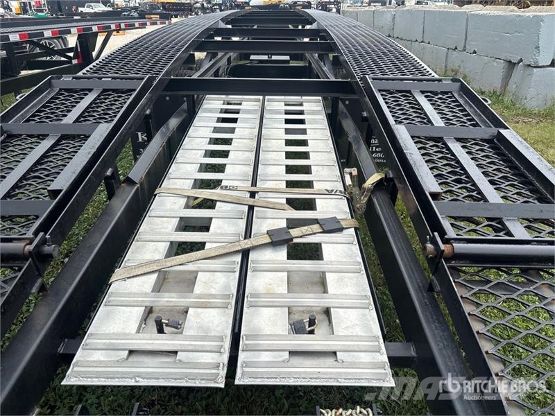 Kaufman T/A 3 Car Open Car Carrier Trailer 차량 운반용 세미 트레일러