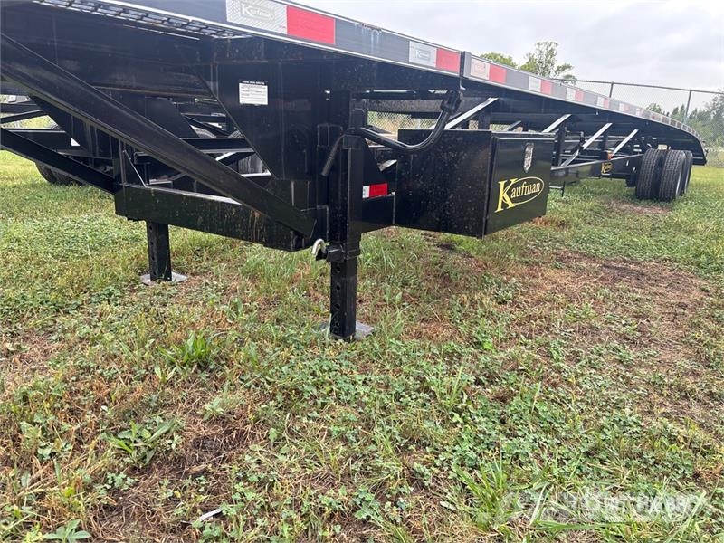 Kaufman T/A 3 Car Open Car Carrier Trailer 차량 운반용 세미 트레일러