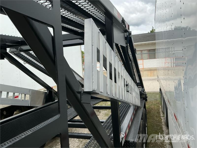 Kaufman Tri/A Open Car Carrier Trailer Autotransportauflieger