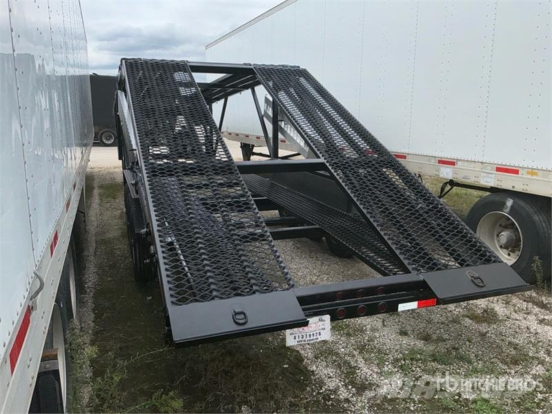 Kaufman Tri/A Open Car Carrier Trailer Autotransportauflieger