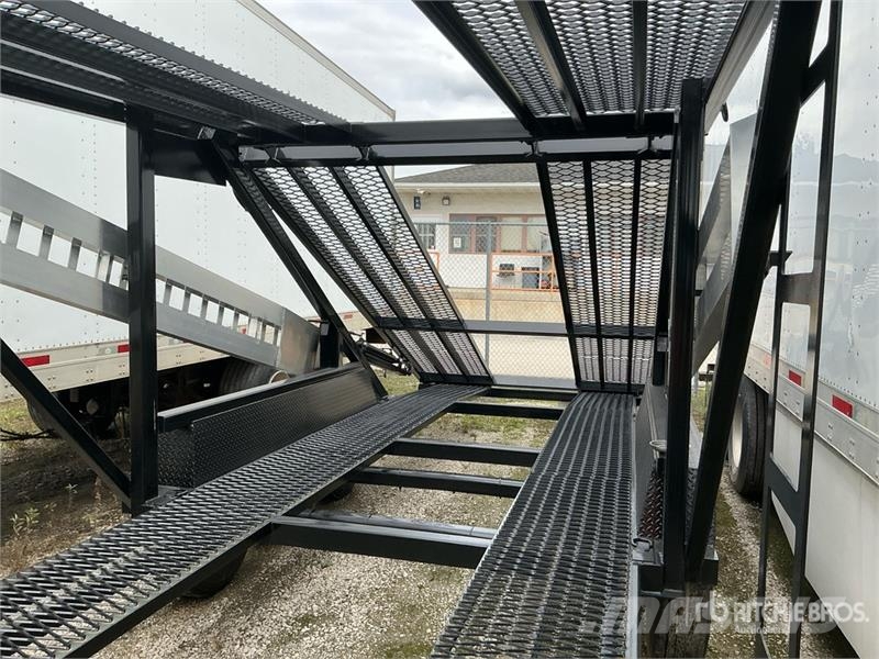 Kaufman Tri/A Open Car Carrier Trailer Autotransportauflieger