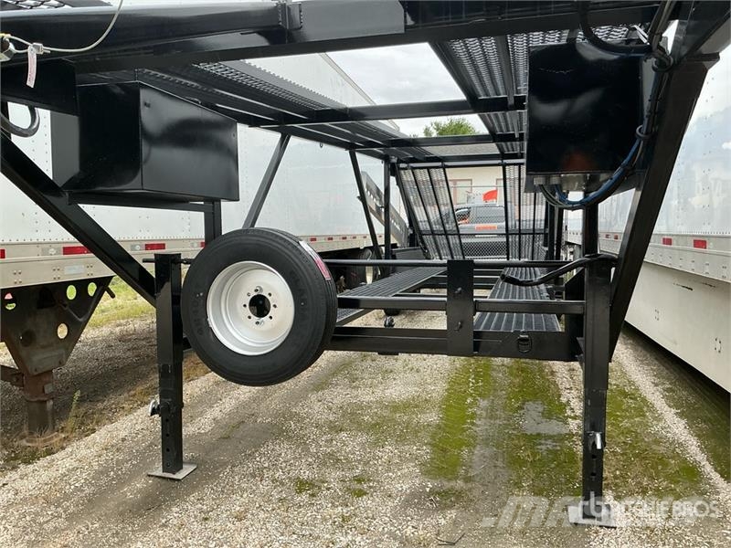 Kaufman Tri/A Open Car Carrier Trailer Autotransportauflieger