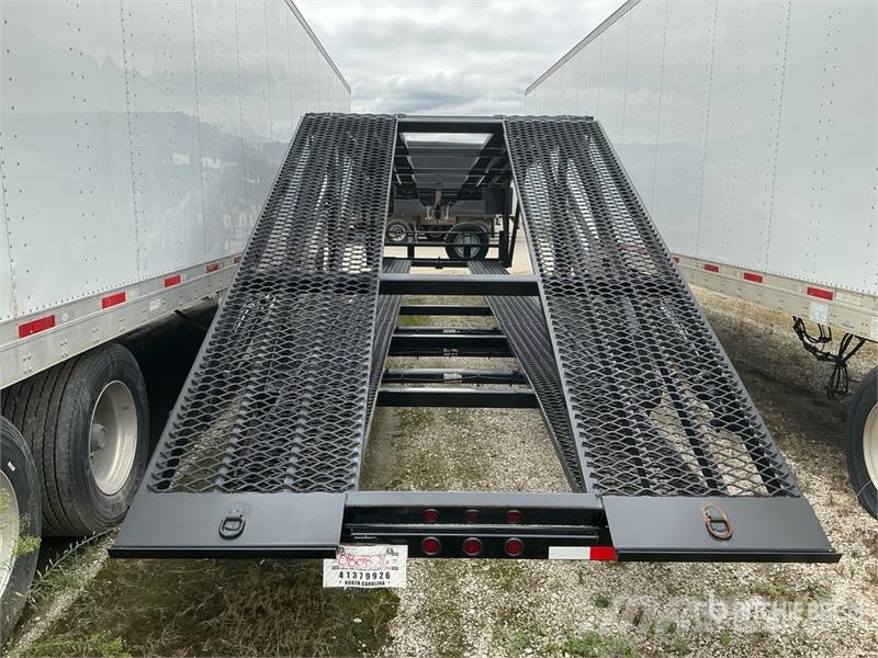 Kaufman Tri/A Open Car Carrier Trailer Autotransportauflieger