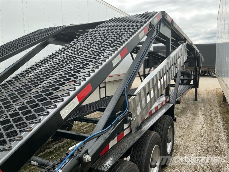 Kaufman Tri/A Open Car Carrier Trailer Autotransportauflieger