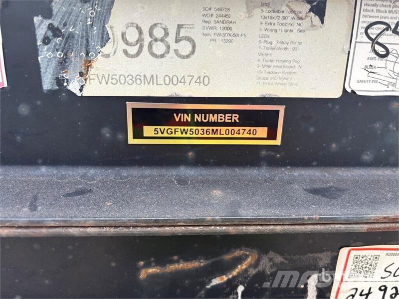 Kaufman W50 Poluprikolice za autotransporter