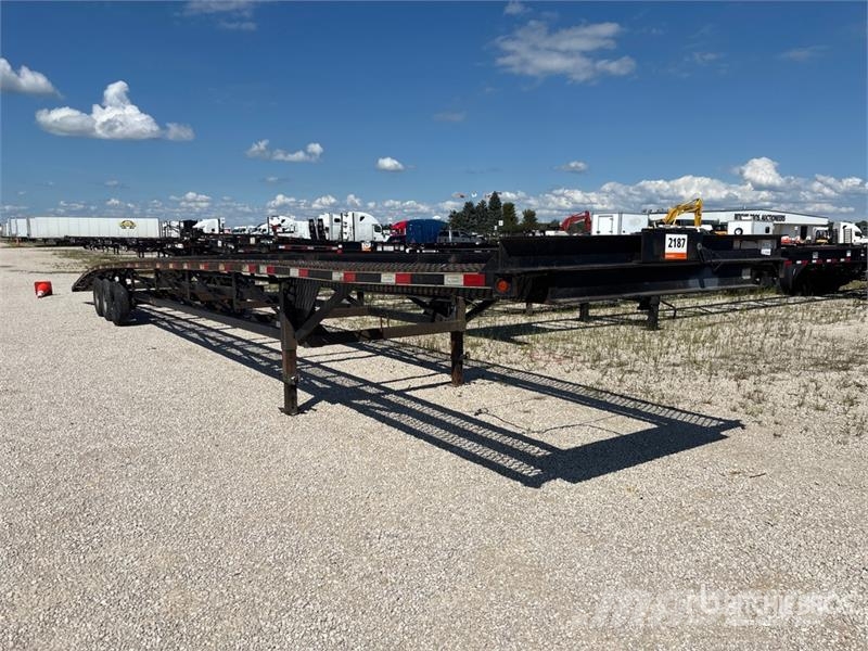 Kaufman W50LP Tri/A Open Car Carrier Trailer Autotransporter