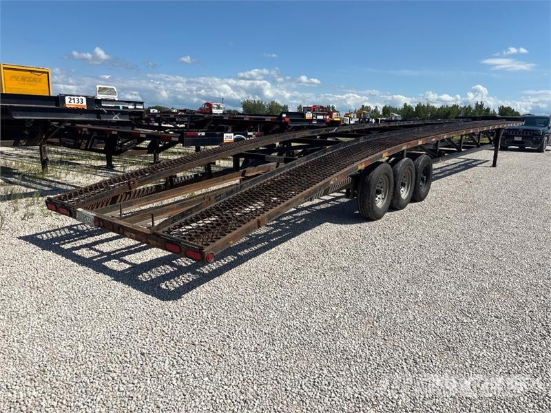 Kaufman W50LP Tri/A Open Car Carrier Trailer Autotransporter