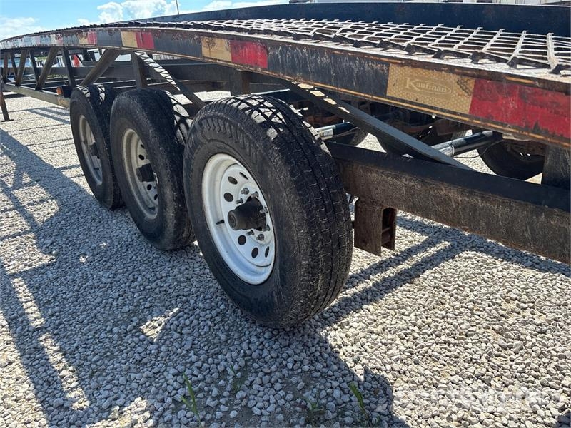 Kaufman W50LP Tri/A Open Car Carrier Trailer Autotransporter