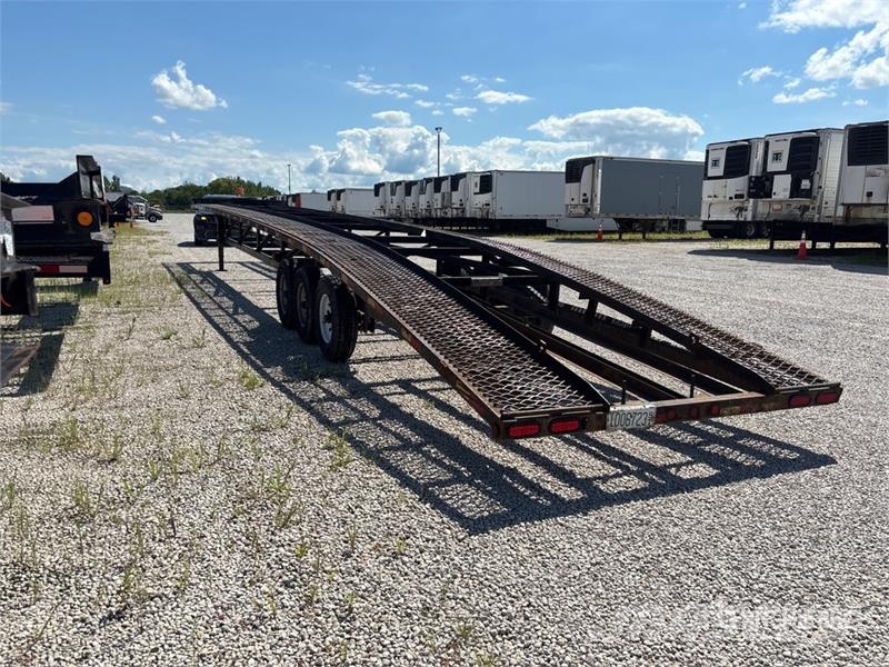 Kaufman W50LP Tri/A Open Car Carrier Trailer Autotransporter