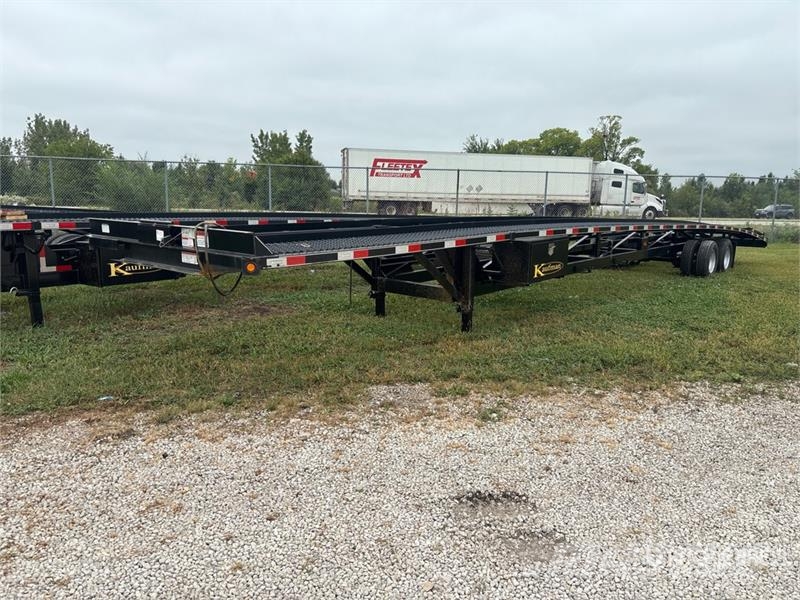 Kaufman W56 T/A 3 Car Open Car Carrier Trailer 차량 운반용 세미 트레일러