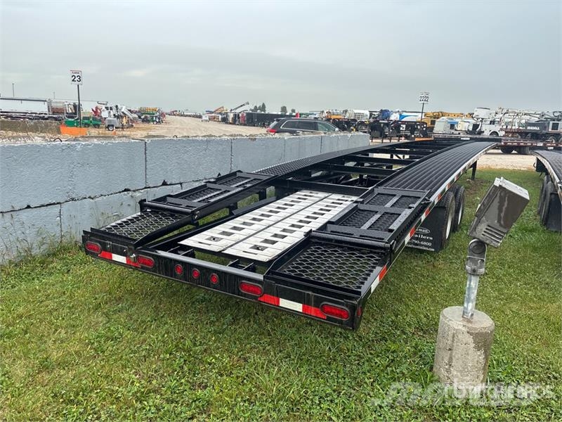 Kaufman W56 T/A 3 Car Open Car Carrier Trailer 차량 운반용 세미 트레일러