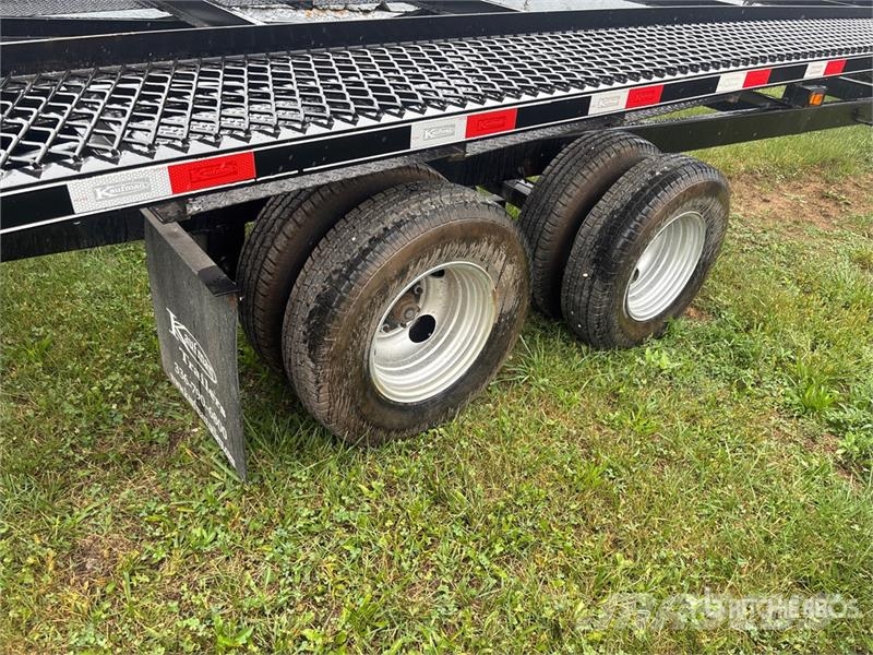 Kaufman W56 T/A 3 Car Open Car Carrier Trailer 차량 운반용 세미 트레일러