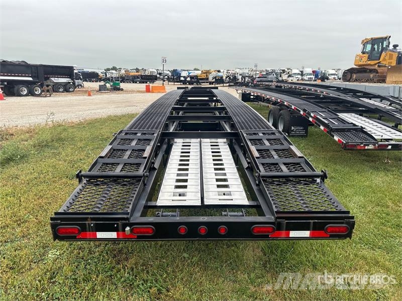 Kaufman W56 T/A 3 Car Open Car Carrier Trailer 차량 운반용 세미 트레일러