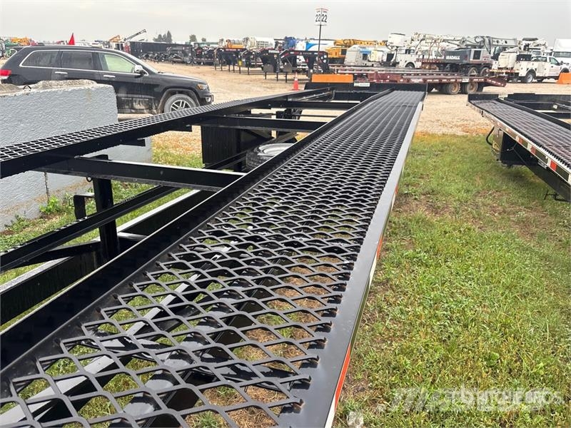 Kaufman W56 T/A 3 Car Open Car Carrier Trailer 차량 운반용 세미 트레일러