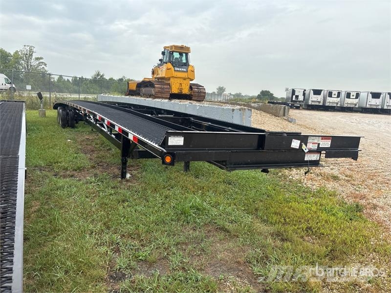 Kaufman W56 T/A 3 Car Open Car Carrier Trailer 차량 운반용 세미 트레일러